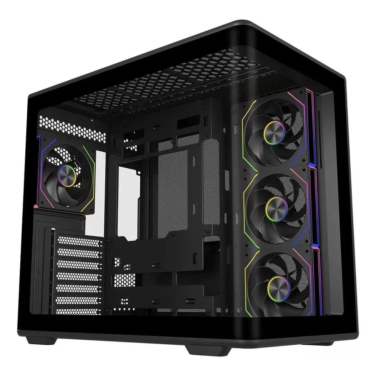 COOLERMASTER Cooler Master Elite 600 Noir | 7 Fans | Setup