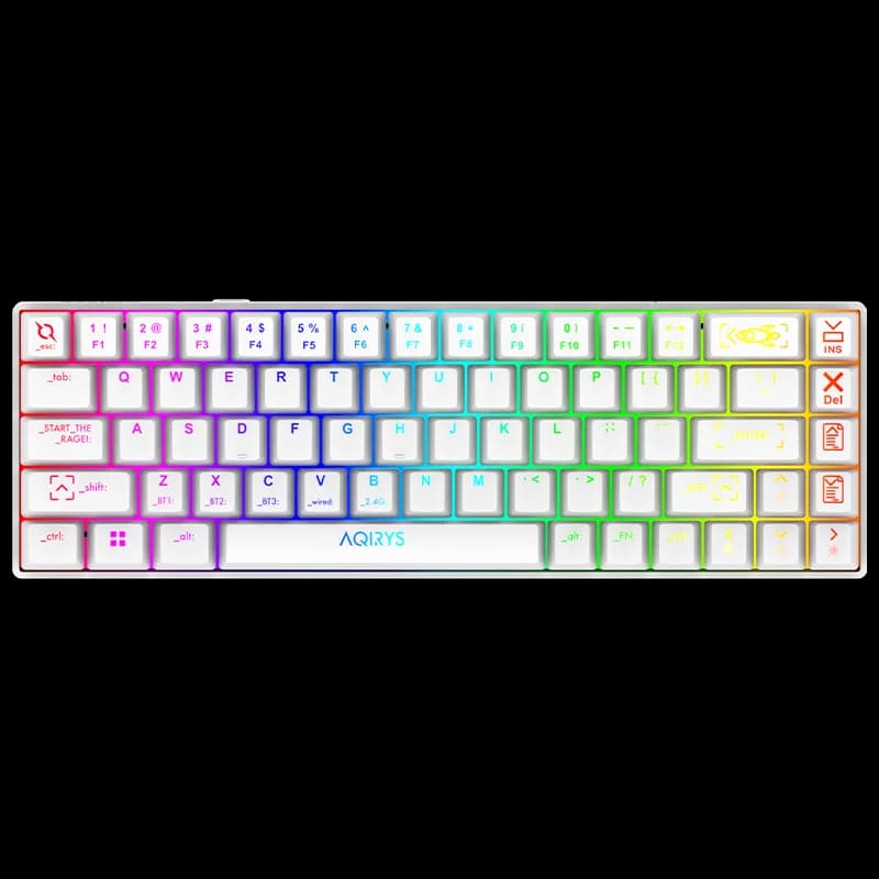 AQIRYS Mira RGB | 60% | Outemu Red | Triple Mode