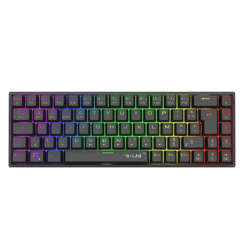 THE G-LAB Keyz Titanium 65% Outemu Red Sans-fil | E-sport