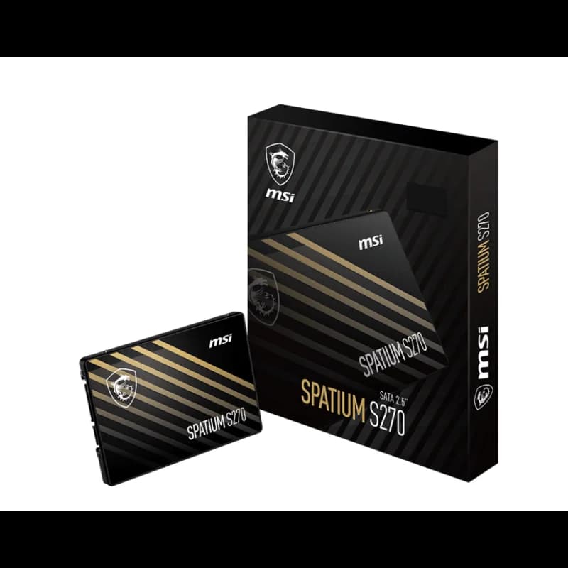 MSI SPATIUM S270 SSD SATA 960Go | 500MB/s | SSD Gaming