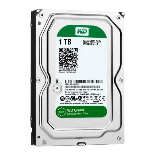 WESTERN DIGITAL Caviar Green 1To 7200rpm | Stockage Massif