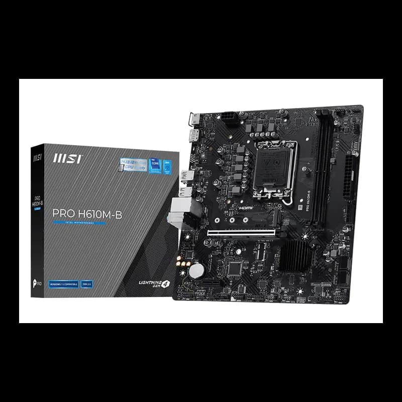 MSI H610M-B | LGA1700 DDR5 | Gaming