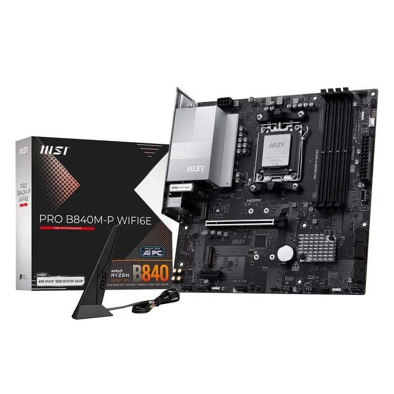 MSI PRO B840M-P WiFi6E | AM5 DDR5 | NextGen