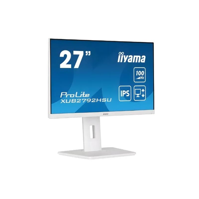 IIYAMA ProLite 27' FHD | 100Hz Blanc | Bureau