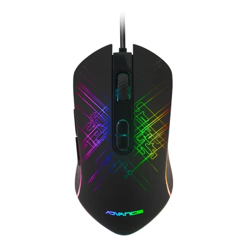 ADVANCE GTA 230 Noir | Filaire | 3200 DPI | RGB | Gamer