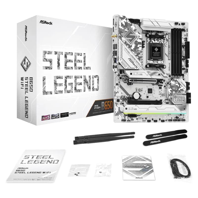 ASROCK B650 Steel Legend WiFi | AM5 DDR5 | Gaming