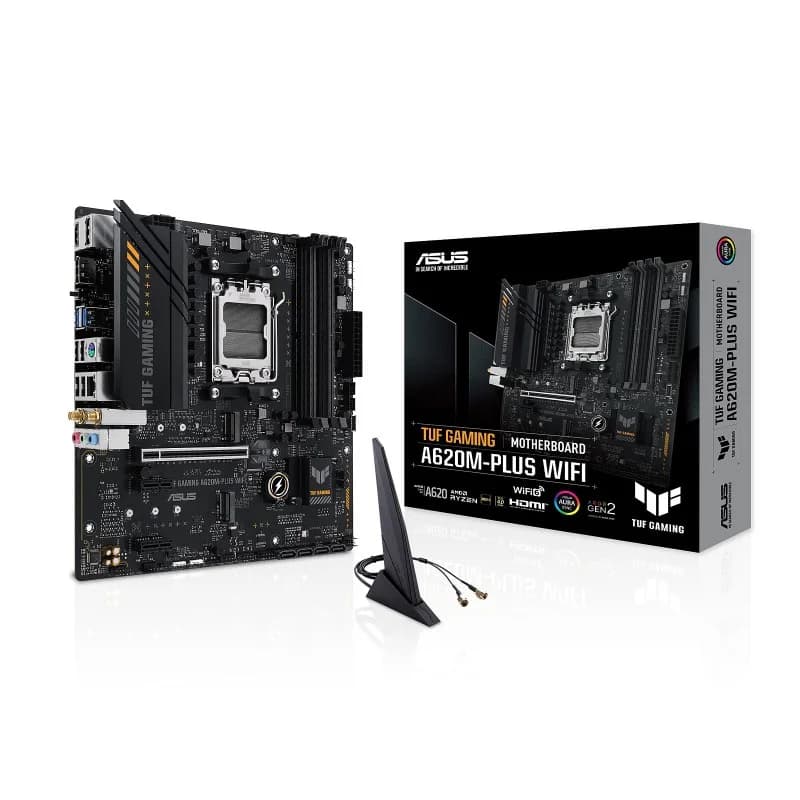 ASUS TUF Gaming A620M-PLUS WiFi | AM5 DDR5 | Ryzen 7000