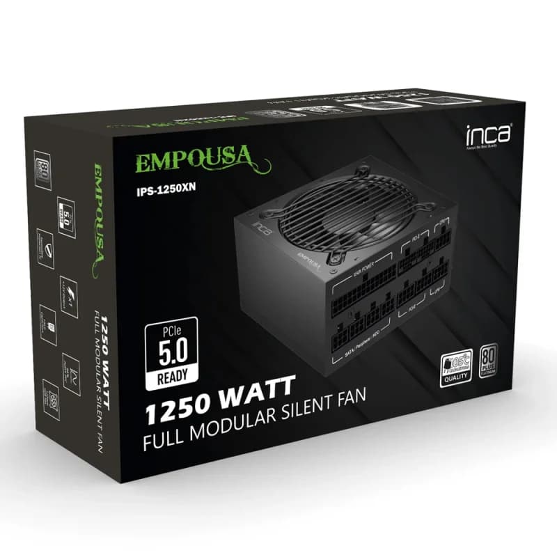 INCA IPS-1250XN 1250W 80+ Platinum Modulaire | Performance