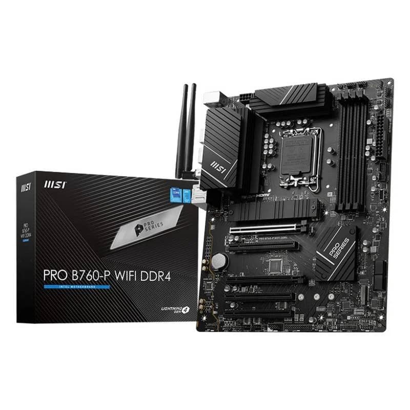 MSI PRO B760-P WiFi | LGA1700 DDR4 | Pro