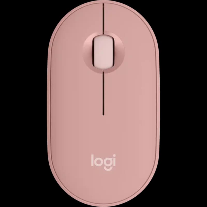 Logitech Pebble 2 M350s Rose | Bluetooth | 4000 DPI | Tunisie