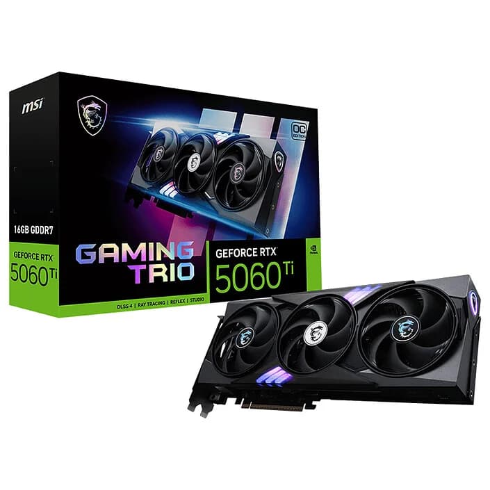 MSI RTX 5060 Ti 16Go Gaming Trio OC | Gaming 1080p