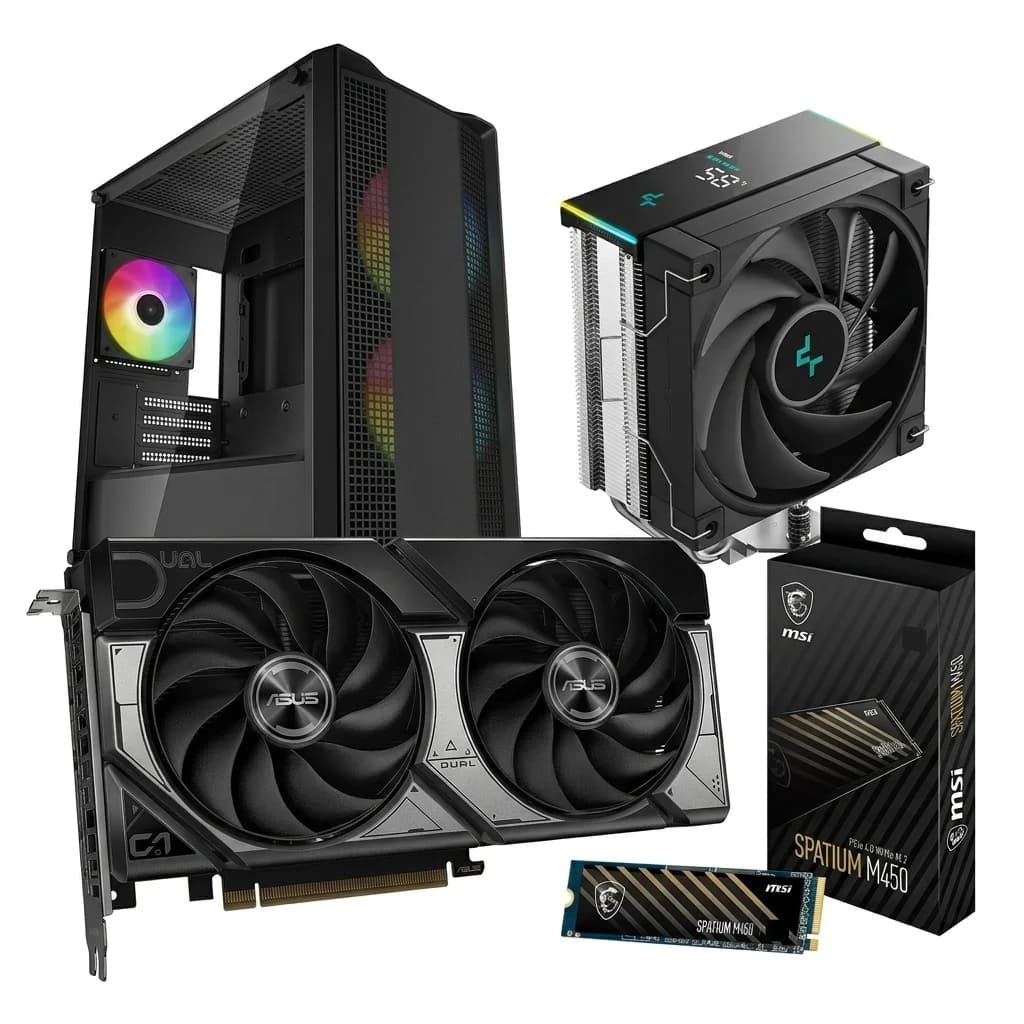 GamingGear GamingGear Level Up RTX 5060 Ti 16Go | 512Go NVMe | Noir | E-sport