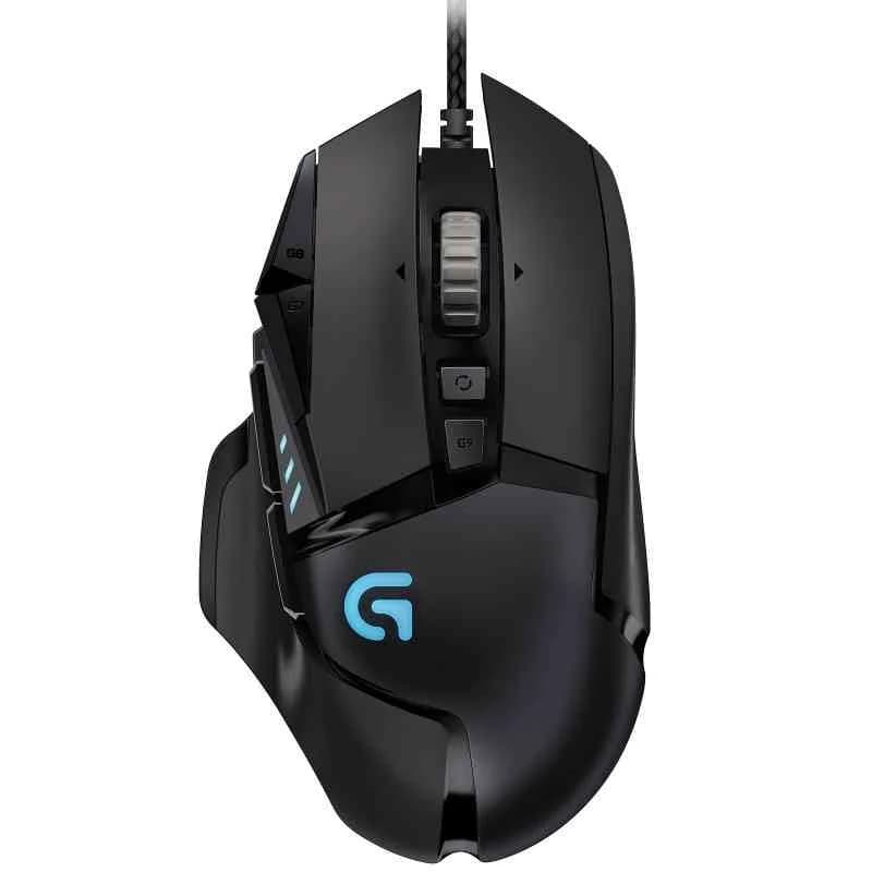 Logitech G502 Hero | Noir | Filaire | 16000 DPI | Précision