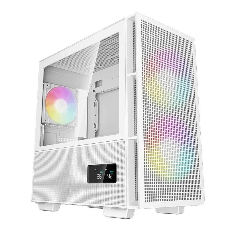DEEPCOOL CH360 Digital ATX Blanc | PC Gamer