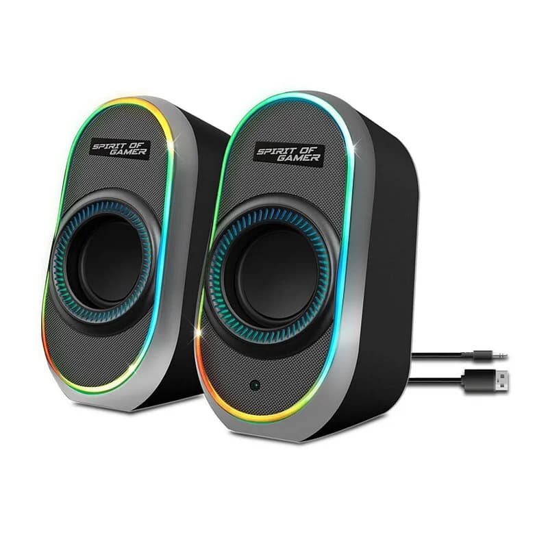 SPIRIT OF GAMER Fanatic 500 Sans Fil 6W Noir | Multimédia