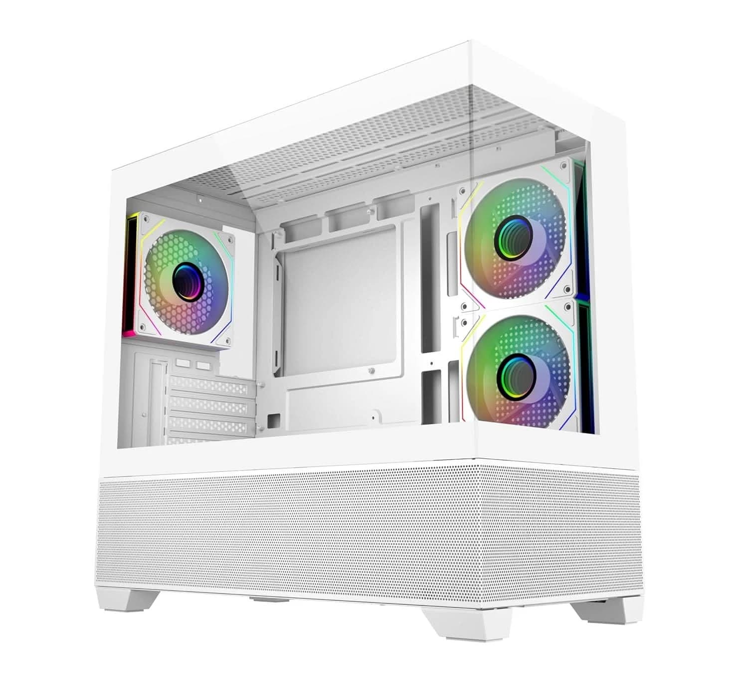 COOLERMASTER Cooler Master Elite 690 Blanc | 3 Fans | PC Gamer