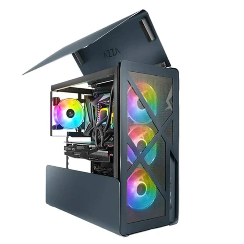 AZZA CAST 808 Full-Tower Noir | Airflow
