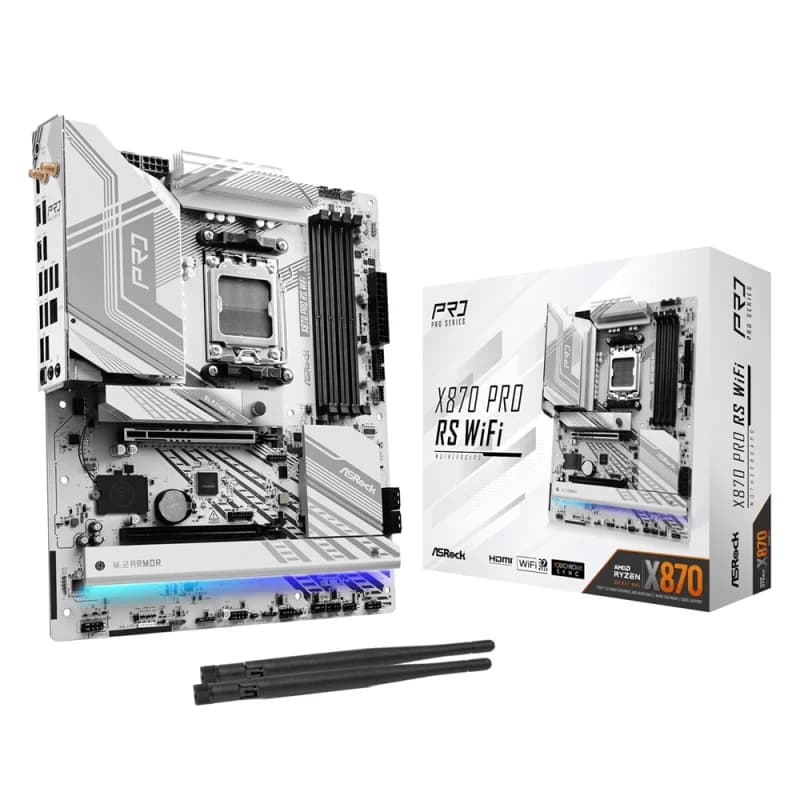 ASROCK X870 Pro RS WiFi | AM5 DDR5 | Ryzen 9000 Pro
