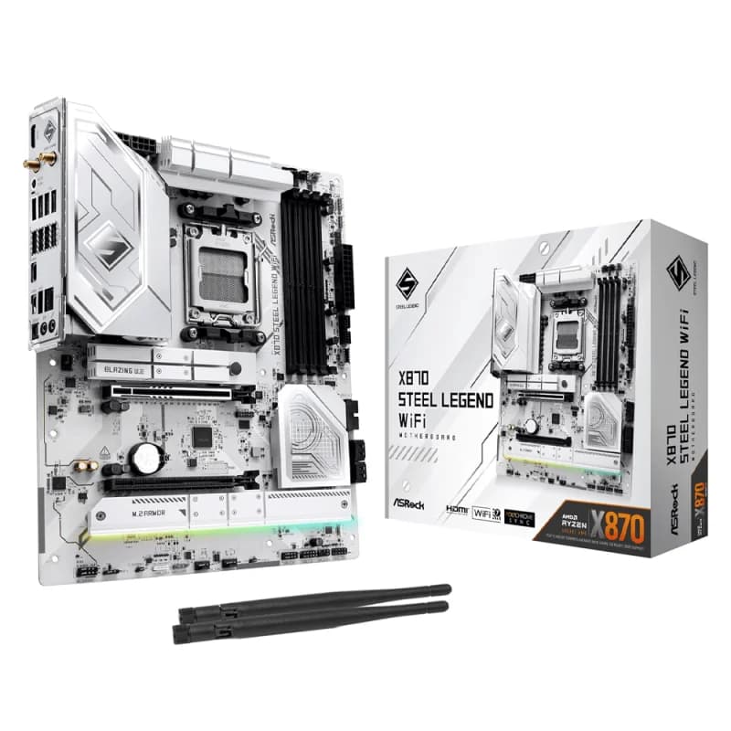ASROCK X870 Steel Legend WiFi | AM5 DDR5 | NextGen