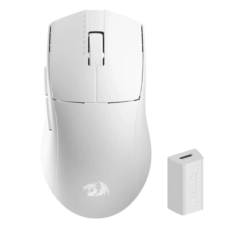 REDRAGON K1NG M916 STD 1K Blanc | Tri-Mode | 8000 DPI | Non RGB | T...