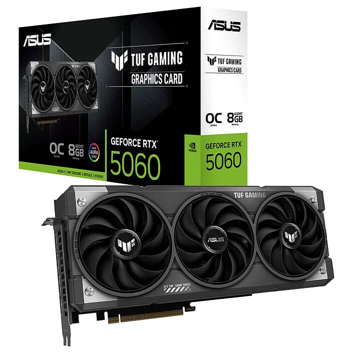 ASUS PRIME RTX 5060 OC 8Go GDDR7 | Gaming 1080p