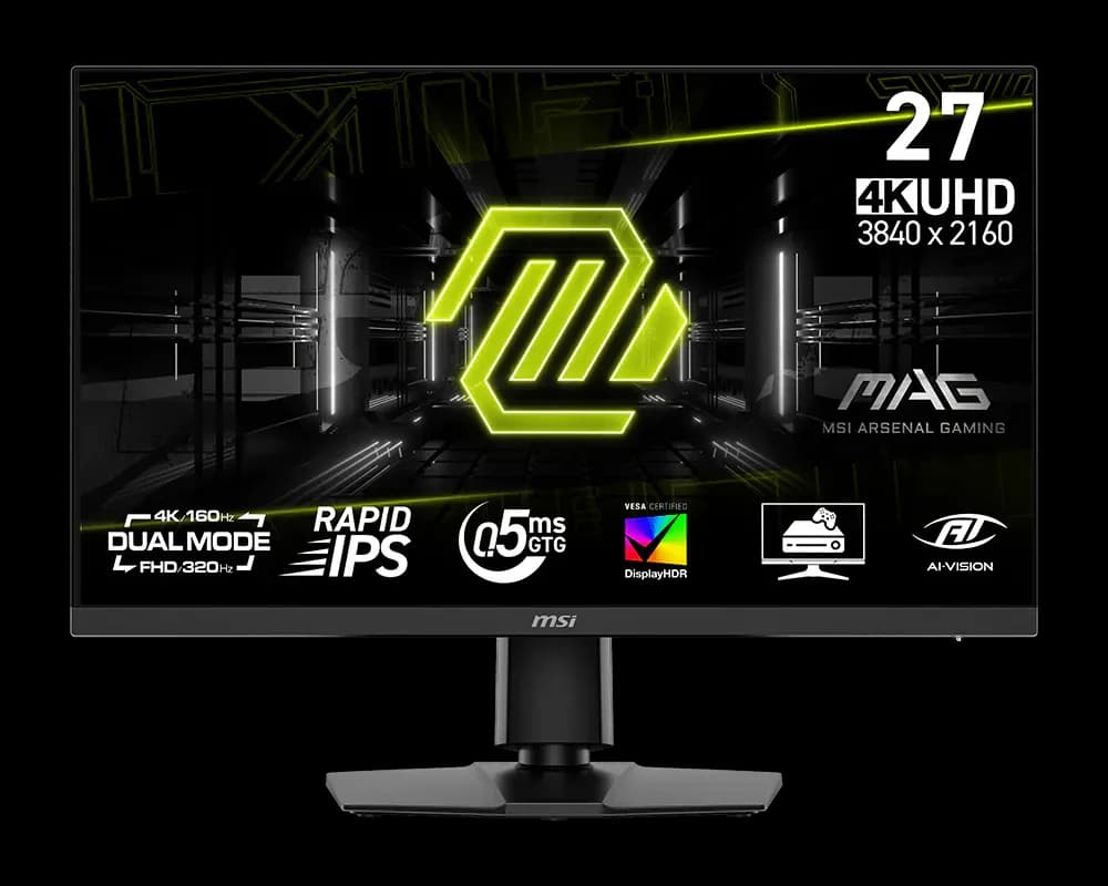 MSI MAG 272URDF 27' 4K | 160Hz Rapid IPS | 4K Gaming