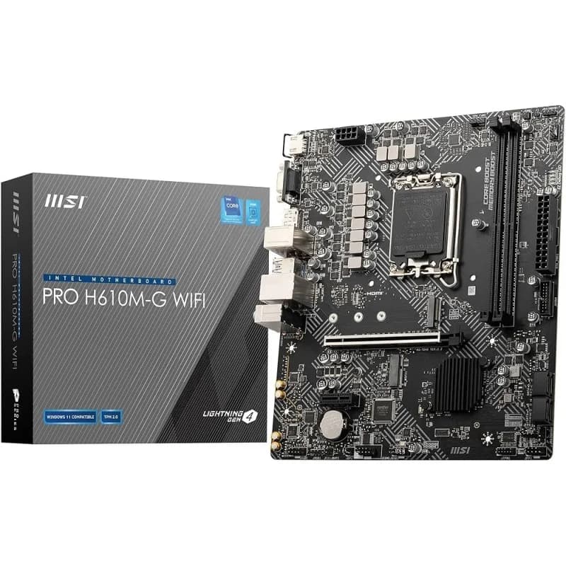 MSI H610M-G WiFi | LGA1700 DDR5 | Gaming