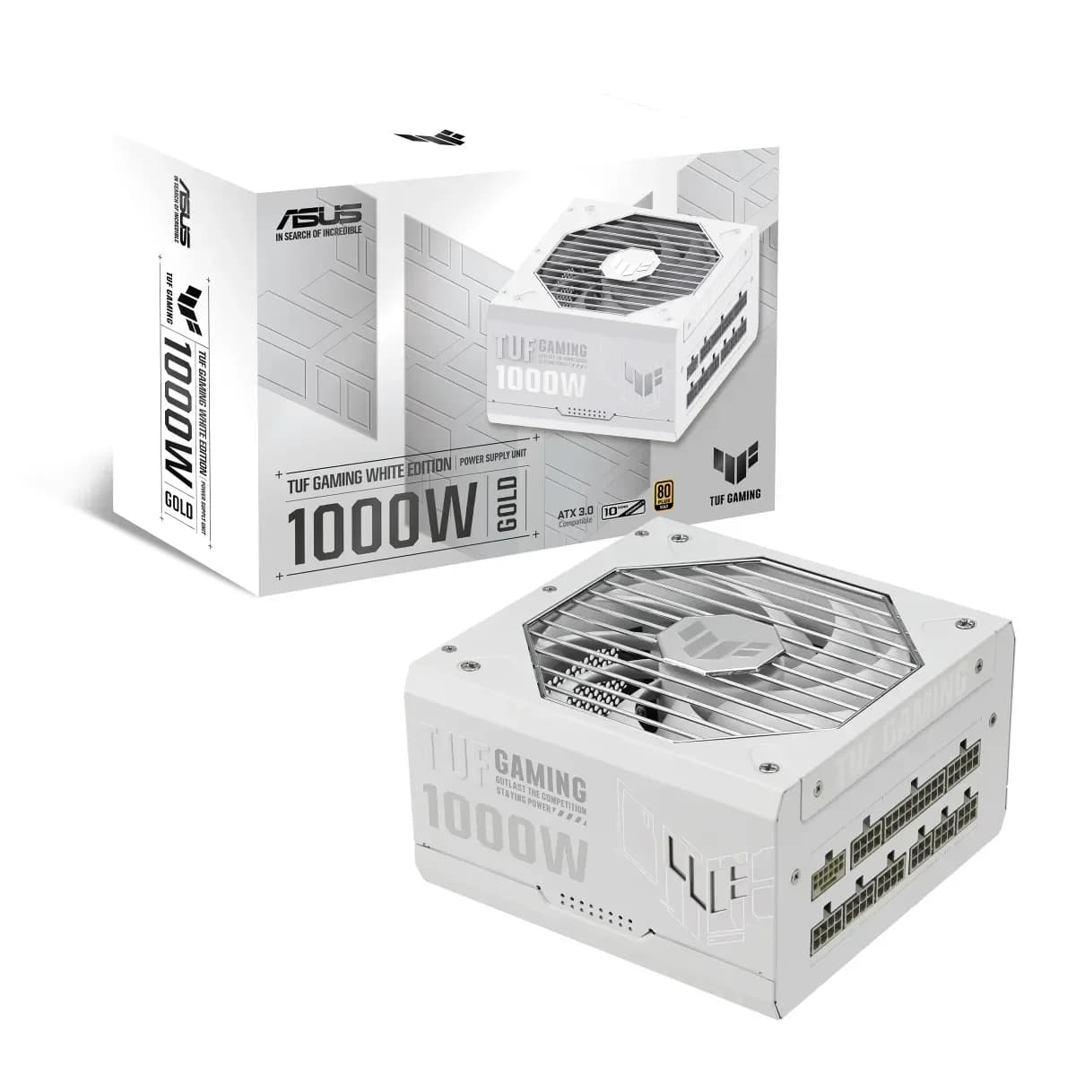 ASUS TUF Gaming 1000W 80+ Gold Blanc | Performance