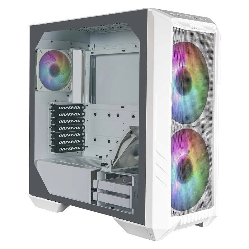COOLERMASTER Cooler Master HAF 500 Blanc ARGB | Setup