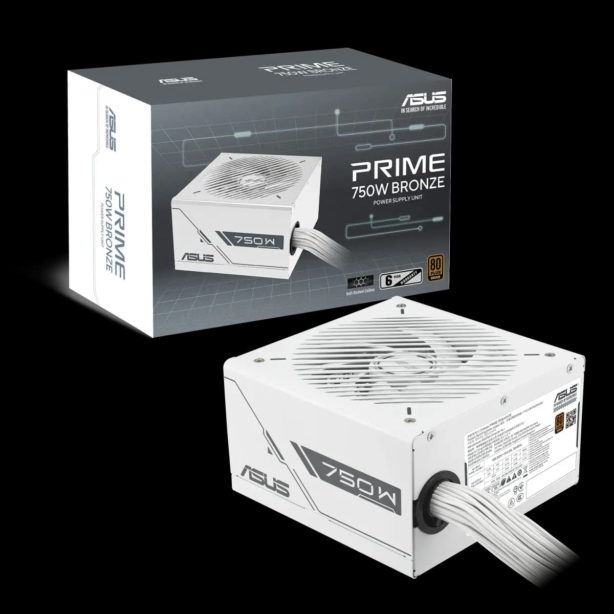 ASUS Prime 750B 750W 80+ Bronze Blanc | Fiable