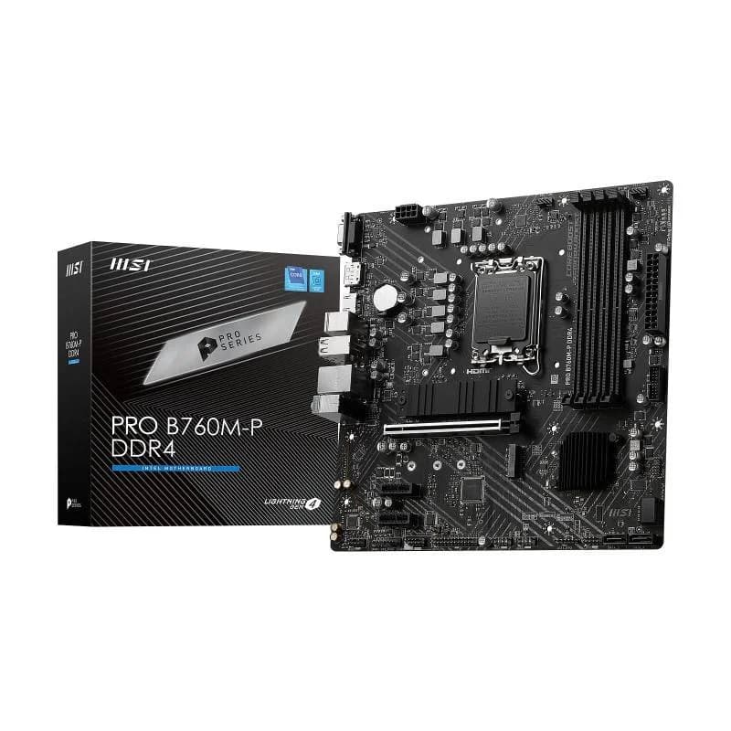 MSI PRO B760M-P | LGA1700 DDR4 | Gaming