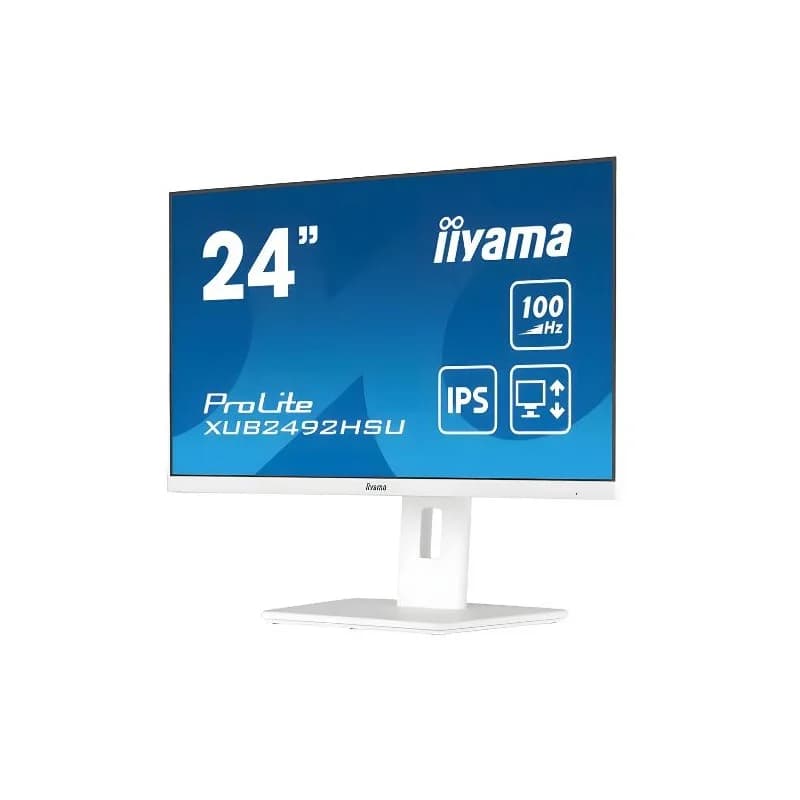 IIYAMA ProLite 24' FHD | 100Hz AMVA+ Blanc | Tunisie
