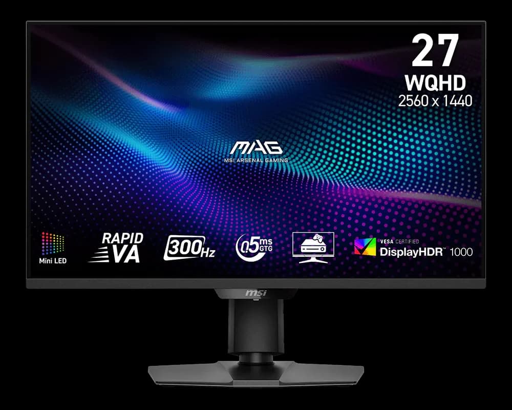 MSI MAG 274QPF 27' QHD | 0.5ms Mini-LED | Esport